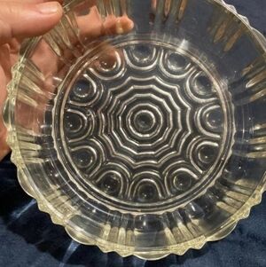 Spiderweb Crystal Ashtray